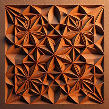 3D model geometric pattern (STL)